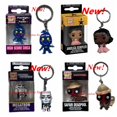 thumbnail image 4 of Nuevos 41 estilos FUNKO Llaveros de bolsillo Chica Goku Neito Jiro Pokeman Schuyler Megatron Safari Deadpool Llavero Figura de acción Juguetes, 4 of 6