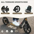 thumbnail image 6 of UPGO Kick Scooter for Ages 6+, Kids, Teens & Adults, 240 LB Max Load, Foldable, 8-Inch Wheels, Orange, 6 of 7