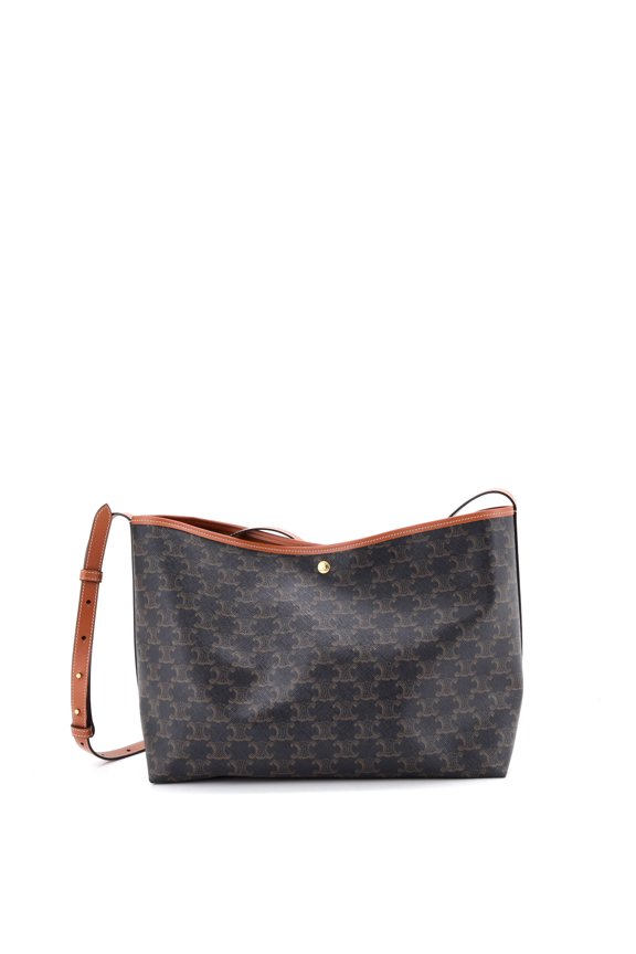 Pre-Owned Soft Shopper Tote Triomphe Coated Canvas By Rebag