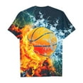 thumbnail image 3 of YUEHUA Boys Graphic Tee Cool Colorful Graphic Print Short Sleeve Crewneck T Shirt for Boys Comfortable Casual Daily Wear S oft Blend Tee Youth Kids Top, Size 3-4 Years, 3 of 3