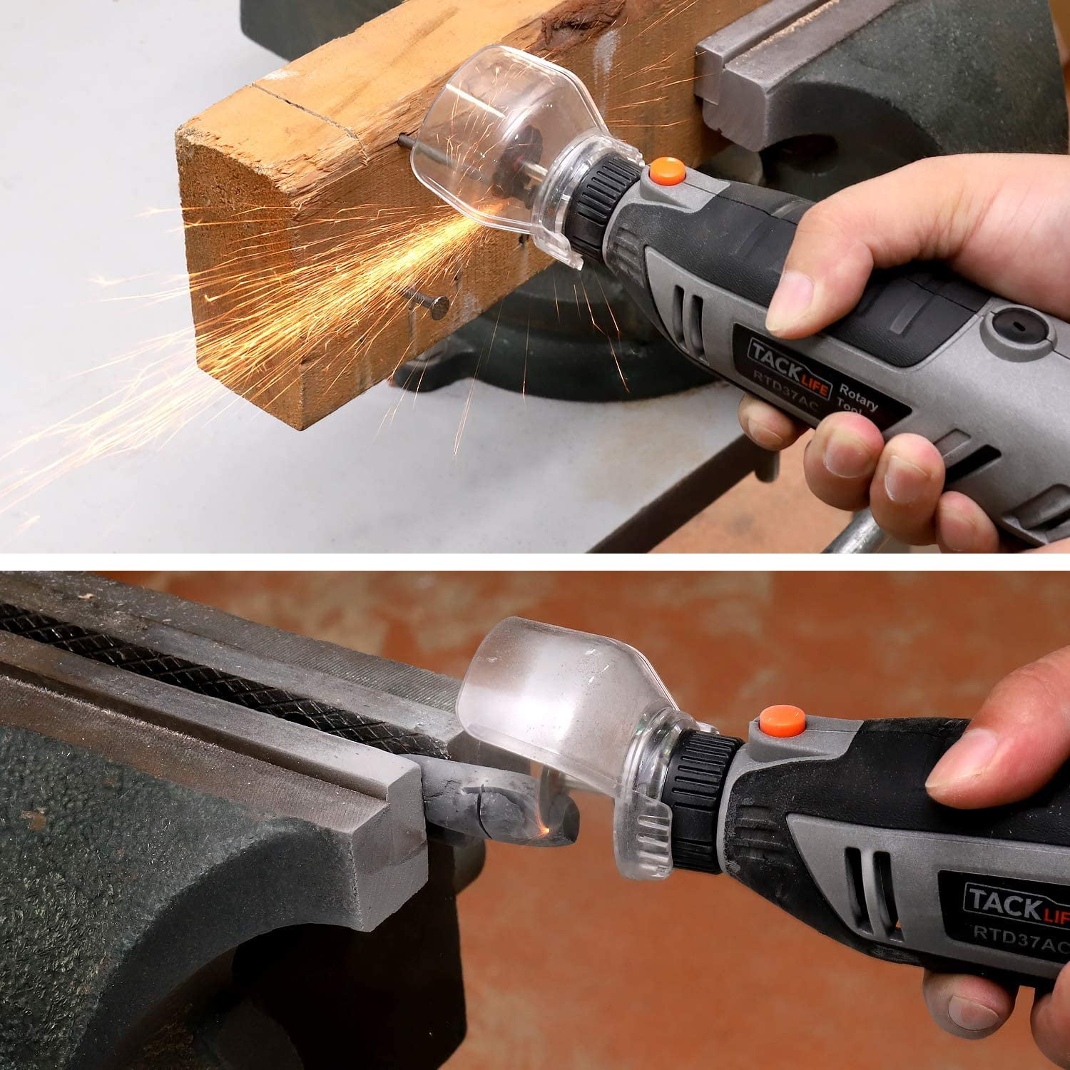 Tacklife 200W Rotary Tool Kit with Flex 