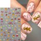 thumbnail image 4 of Calcomanías navideñas para decoración de uñas grabadas en 5D, 4 hojas, 4 of 9