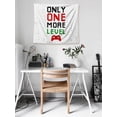 thumbnail image 2 of Awkward Styles Gamer Tapestry Wall Hanging Only One More Level Home Decor, 2 of 2
