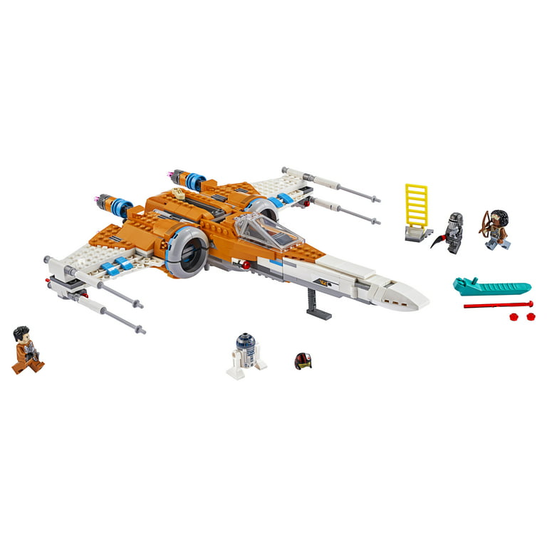 smerte Forebyggelse Anbefalede LEGO 75273 Star Wars Poe Dameron's X-wing Fighter Building Kit, 761 Pieces  - Walmart.com