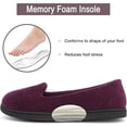 thumbnail image 4 of RockDove Women's Lightweight Chenille Closed Back Slippers, 4 of 4