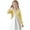 Yellow, variant on zbxnLI Girls Bolero Cardigans Crop Tops Long Sleeve Dress Jackets Solid Color Lightweight Cardigan for Girls