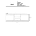 thumbnail image 4 of Gabinete De Baño DARCY De 140 Cm Minimalista Sin Lavamanos, 4 of 5