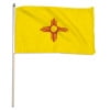 New Mexico Flag 12 x 18 inch (3 PK)
