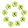 thumbnail image 2 of 10 Uds de cabezas de rosas artificiales Zulema 7cm cabezas de Seda para decoración de boda DIY Verde Cabeza de flor artificial, 2 of 8