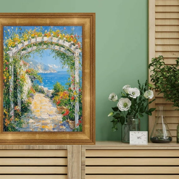 Vintage Antique Gold Picture Frame 30x40 frame