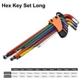 thumbnail image 1 of 1.5-10Mm L Wrench Kit Short Long Hex Key Set Repair Tool Hexagon Spanner, 1 of 7
