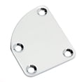 thumbnail image 4 of Placa de cuello shamjiam Cromo W 4 Tornillo De Montaje Para Guitarra Eléctrica, 4 of 8