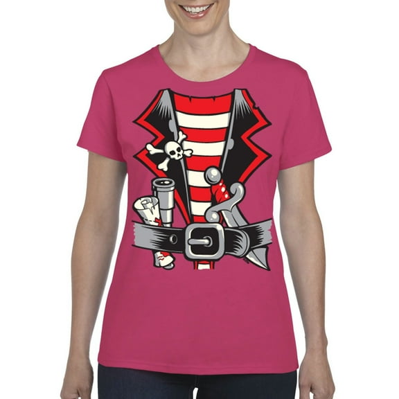 IWPF - Women's T-Shirt Short Sleeve - Pirate Costume