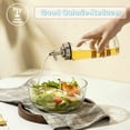 thumbnail image 2 of Dispensador de aceite de oliva con vidrio de borosilicato alto, dispensador automático de aceite que garantiza una medición precisa de la escala y la conservación de la frescura para la cocina, 500 ml, 2 of 5