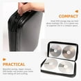 80 Pcs CD Case Capacity CDs Holder Purses Carrying Holders Storage