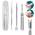 thumbnail image 3 of Pedicure Tools Kit 8 in 1 Stainless Steel Callus Remover Foot File Cuticle Nipper for Dead Skin, 3 of 5