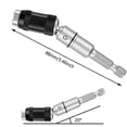 thumbnail image 2 of EIMELI Magnetic Pivot Drill Bit Holder Impact Tough Bit Holder Quick Change Locking Bit Holder, 2 of 10