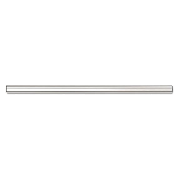 Grip-A-Strip Display Rail, 36"x1.5", Aluminum Finish, 5-Pack Bulletin Paper Holder