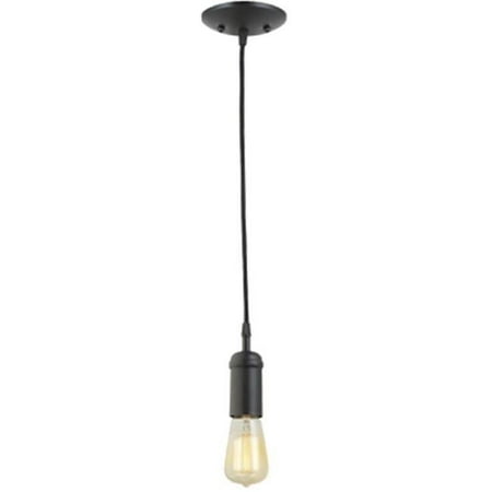 

64906 1 Light Mini Pendant Light Fixture Matte Black