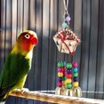 thumbnail image 4 of Juguete para pájaros, colores para mascotas, cuelga jugando, juguete para morder pájaros, juguete para morder loros, resultados impresionantes, 4 of 9