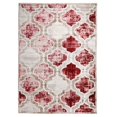 thumbnail image 4 of BNM Modern Trellis Indoor Area Rug, 2' x 3', Garnet, 4 of 4