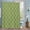 Green, variant on Gray Slate Diamonds Shower Curtain Set with Hooks, Abstract Vintage Minimalist Geometric Grid Water Repellent Sturdy Shower Curtains for Bathroom Decoration, Machine Washable 72x84 Inch