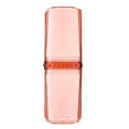thumbnail image 2 of 1 Set Toothbrush Holder Shock-proof Leak-proof Good Sealing Strong Loading Dustproof Transparent Visible Mouthwash Cup Travel Supply, 2 of 8