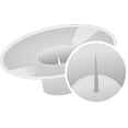 thumbnail image 2 of Ner Mitzvah, Safety (Center Pin) Candle Holder - Nickel Plated, Silver Drip Cup (2 Pack), 2 of 5