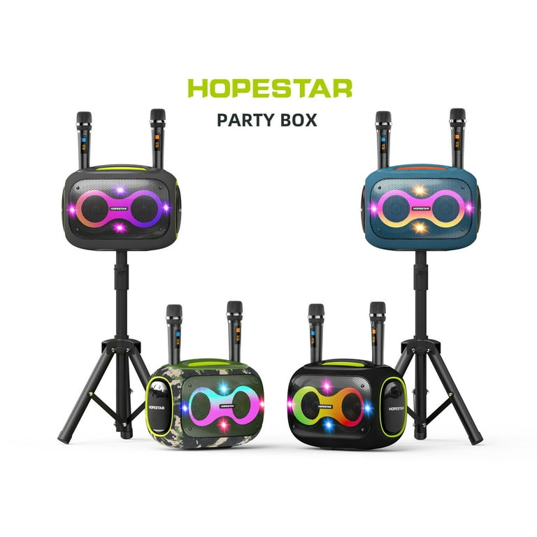 WorryFree Gadgets Hopestar 120W Bluetooth Speaker with Tripod