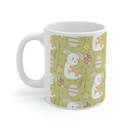 

Cute Easter Mug with Colorful Design Perfect Gift for Easter Coffee Cup