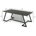 thumbnail image 4 of Costway Table Basse Moderne 48 Table d'Extrémité Élégante W / Table Spacieuse pour Salon, 4 of 10