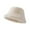 White, variant on Riforla Fisherman Hat for Autumn Winter Adjustable Warm Solid Color Bucket Hat for Outdoor Activities Bomber Hats Coffee