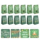 thumbnail image 5 of KAKOWELY 1 juego de pegatinas para bolsas de papel de regalo con dulces horneados para la fiesta del Día de San Patricio, 5 of 5