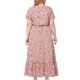 thumbnail image 5 of Vestido Corto de Verano con Cuello en V Perla Sobredimensionada Bordada, Dama de Honor Casual Y Vestido de Verano de las Mujeres, 5 of 6