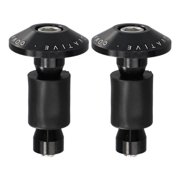 Ana Brand New Bar Ends Replacement Slider 22mm 2Pcs 7/8\\\\\\\\\\\\\\\ Aluminum Glue Black Grips Cap Handlebar