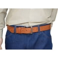 thumbnail image 3 of Marshal Men's Genuine Leather Classic Everyday Jean Belt, 1 1/2" Men Handmade Casual Dress Belts, 3 of 7