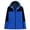 Blue, variant on BODOAO Women's Color Block Zip Up Long Sleeve Tops, Lightweight Hooded Jackets for Women, Casual Windbreaker Coats for Outdoor Hiking, Travel, and Fall Beige L
