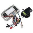 thumbnail image 2 of Brushless Controller With LCD Display, 48V 60V&nbsp;1000W Electric Brushless Controller Kit Sensitive For 0.87in&nbsp;Dia Handlebars For Scooters ANGGREK AC7299, 2 of 8