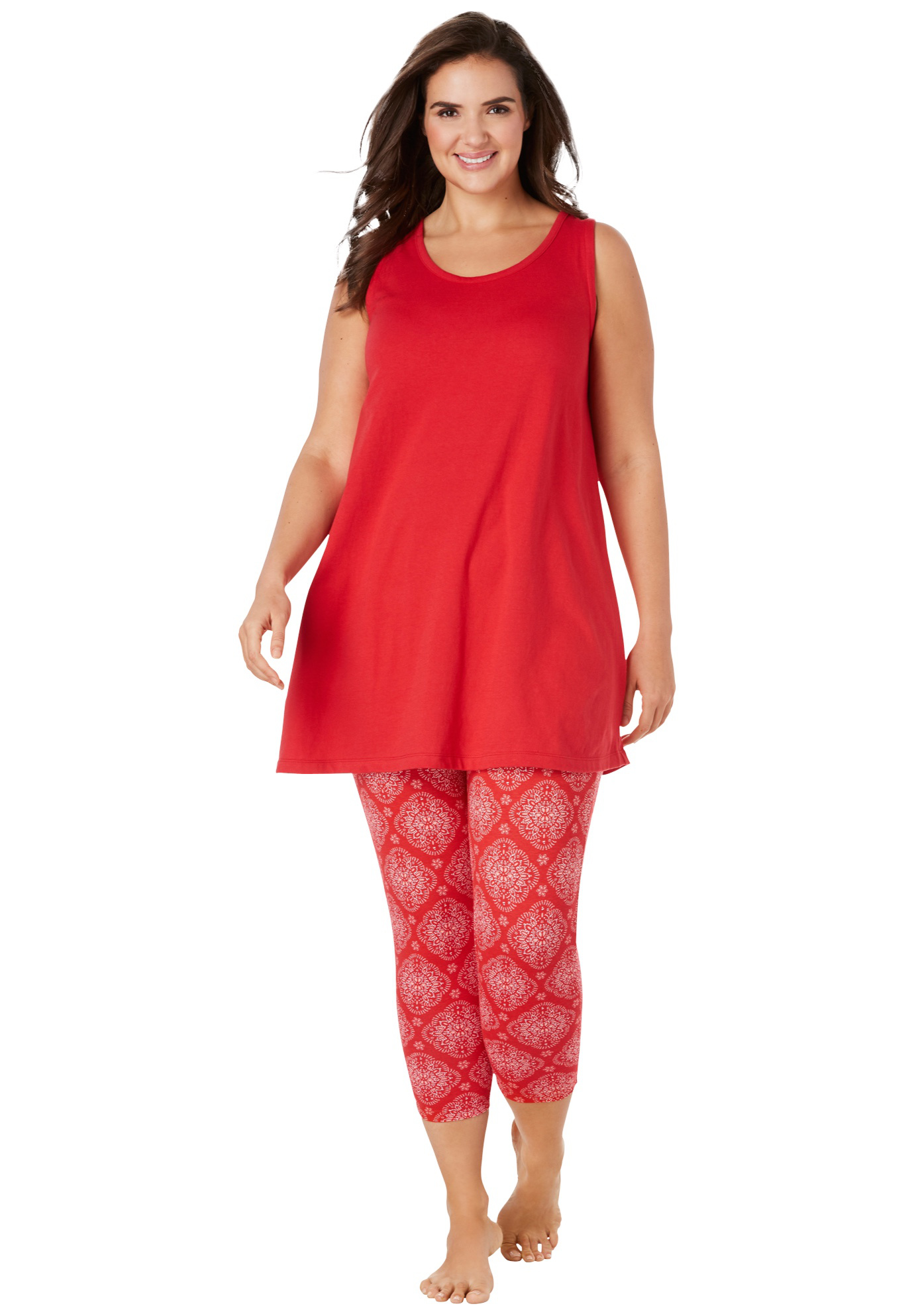 Capri Legging Pj Set Pajamas 