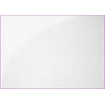 thumbnail image 6 of Bookshelf 5 Tier 60”h Modern | Glossy White Laminate Clear Tempered Glass | White MDF, 6 of 6