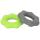 thumbnail image 4 of 2 uds fortalecedor de agarre de mano de silicona 40lb anillo ejercitador verde 40lb anillo de fuerza gris para masaje de entrenamiento muscular, 4 of 14