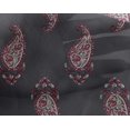thumbnail image 4 of oneOone Georgette Viscose Gray Fabric Ethnic Block Craft Projects Decor Fabric Printed By The Yard 42 Inch Wide, 4 of 4