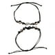 thumbnail image 4 of 1 par de pulseras de Tai Chi, pulsera ajustable tejida de nailon, pulsera decorativa para pareja Yin Yang, 4 of 12