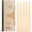 Beige, variant on Leor & Lair Green Taper Candles - 12 Pack - 10" Green Candlesticks for Dinner & Home Decor