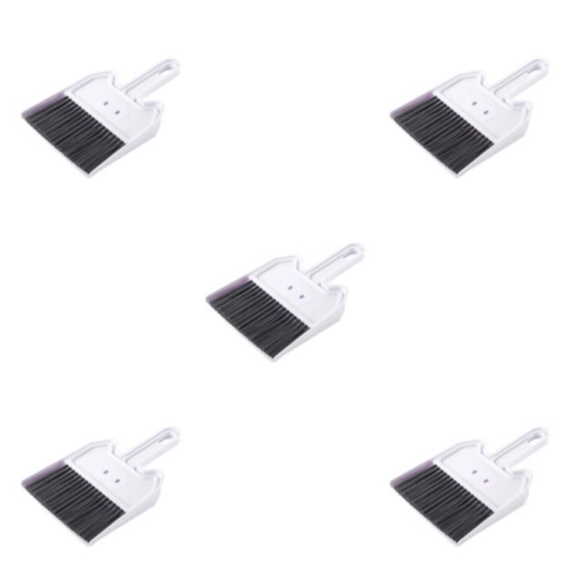 Moyic Juego ligero de barredora y recogedor para la limpieza del hogar Juego de recogedor de polvo y escoba blanco Type2 NO2