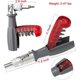 thumbnail image 2 of Ratchet Screwdriver with Magnetic Multi Bit, 10 in 1, Small Pocket Mini Screwdriver, Suitable for Home and Car Interior Accessory, Red, 1 Piece, 2 of 5
