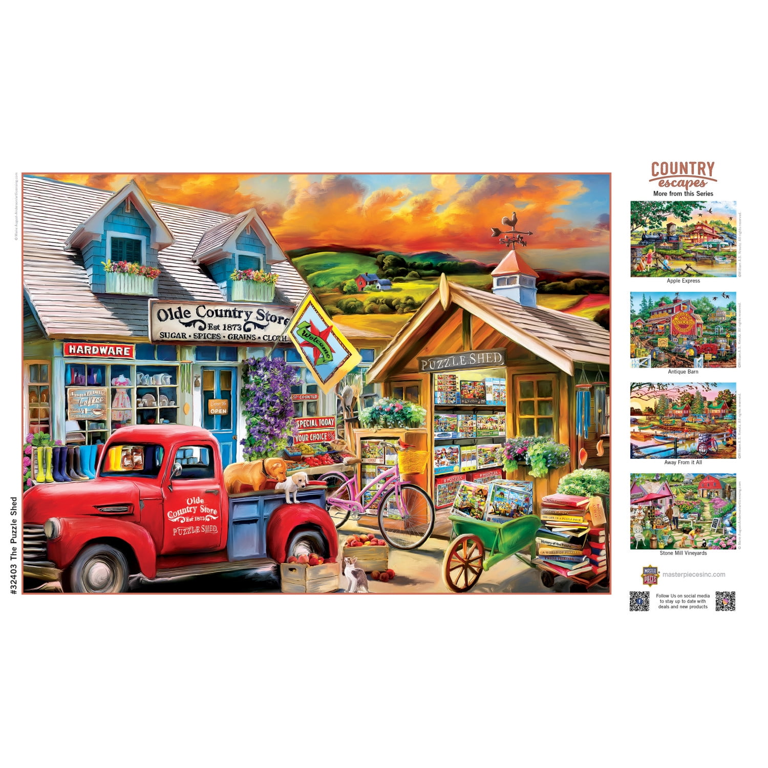 MasterPieces Country Escapes - Timeless Summer 500 Piece