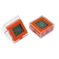 thumbnail image 1 of Jiallo 11708 Dual Time Alarm Clock, Orange, 1 of 1