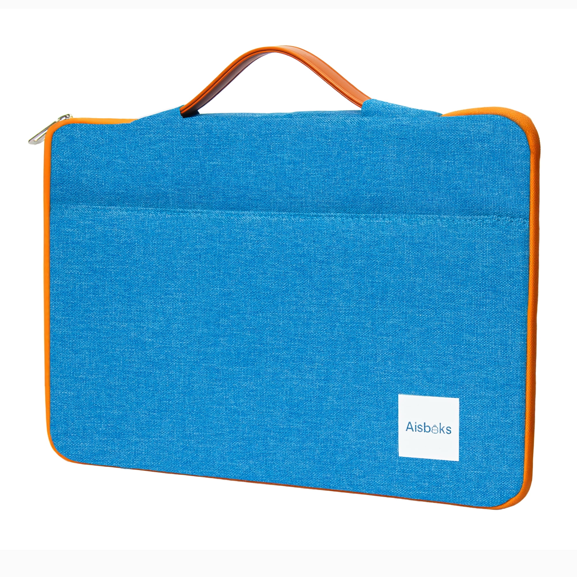 Laptop Sleeve 15.6''-17'',Zipper Laptop Bag, 16''Laptop Case Compatible with Apple MacBook,HP,Dell,Acer,Asus Notebook,Shockproof Soft Padded Cover Carrying Computer Bag,Blue