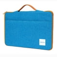 thumbnail image 7 of Laptop Sleeve 15.6''-17'',Zipper Laptop Bag, 16''Laptop Case Compatible with Apple MacBook,HP,Dell,Acer,Asus Notebook,Shockproof Soft Padded Cover Carrying Computer Bag,Blue, 7 of 7